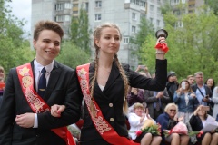 Последний звонок прозвенел в Московском районе