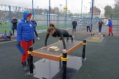 В Московском районе провели физкультурное мероприятие "Лига ГТО"