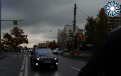 В Калининском прошел автопробег ко дню автомобилиста