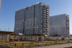 Глава администрации Выборгского района Виктор Михайлович Полунин проверил ход строительства нового детского сада в микрорайоне Торфяное