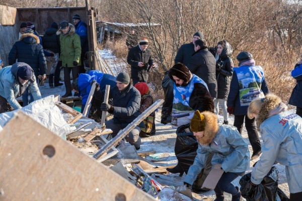 6 марта 2017 года в Кронштадте прошла  экологическая  акция «Генеральная уборка»