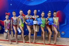 Межмуниципальные соревнования «Самоцветы» по художественной гимнастике