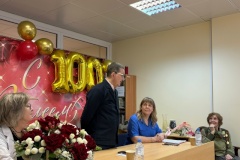 В  Консультативно-диагностическом центре № 85 прошло торжественное мероприятие, посвященное 100-летнему юбилею Елены Владимировны Варга
