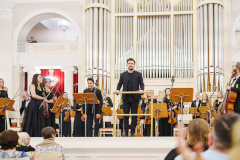 Петербургская премьера «Русской кантаты» Петра Дранги в Большом зале филармонии (19.01.2026). Автор фото: Руслан Шамуков