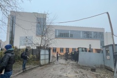 Завершаются работы по строительству нового здания школы на ул. Ольги Форш в Калининском районе