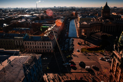 Участок Невского проспекта будет закрыт для движения на 10 минут