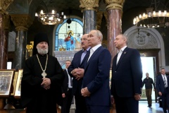 Президенты России и Беларуси посетили Кронштадт