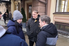 В Центральном районе проверили уборку снега