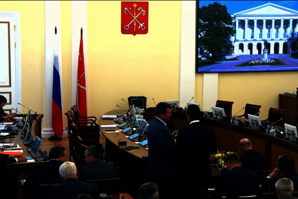 Заседание Правительства Санкт‑Петербурга от 24.09.2019