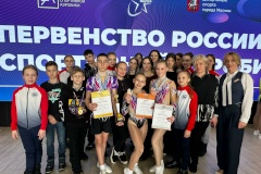 Петербургские спортсмены – в числе лучших на первенстве России по спортивной аэробике
