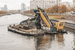 Завершена расчистка русла Смоленки