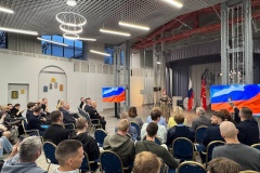 На территории Московского района состоялись торжественные проводы призывников района