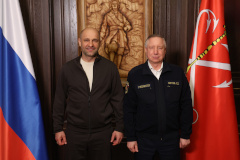 Александр Беглов обсудил с полпредом Президента в УрФО Артёмом Жогой сотрудничество с уральскими регионами