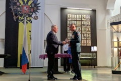 В Пушкинском районе состоялась церемония вручения памятных знаков «За участие в специальной военной операции от благодарного Санкт‑Петербурга»