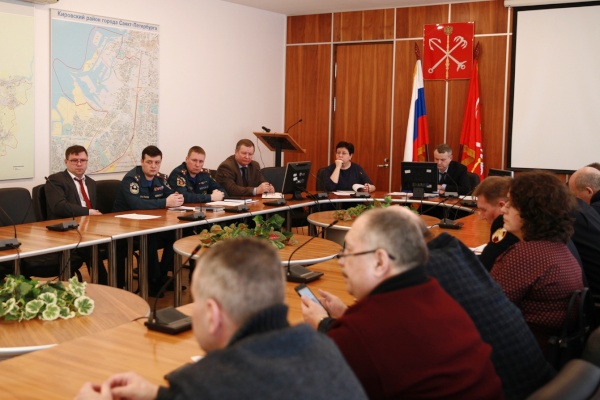 В администрации Кировского района состоялось заседание Антитеррористической комиссии