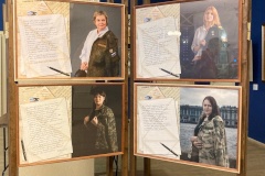В Зеленогорском парке культуры и отдыха состоялось открытие выставки "Жена Героя"