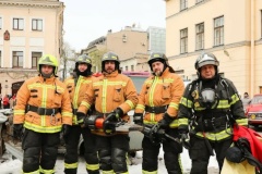 В Центральном районе отметили День пожарной охраны России