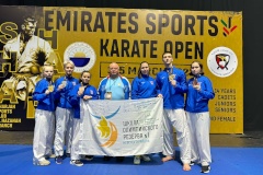 В копилке спортсменов СШОР №1 Невского района медали «Emirates Sport Karate Open»