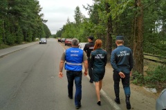 Уполномоченные сотрудники провели рейд на Шуваловском карьере