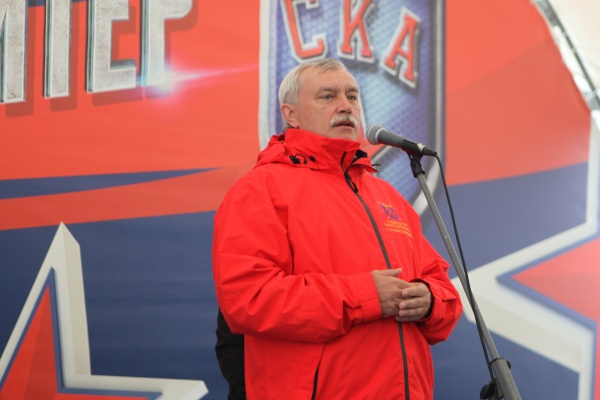 В Невском районе появилась аллея хоккейного клуба СКА