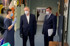 6 марта  Невский район посетил губернатор Санкт‑Петербурга Александр Беглов