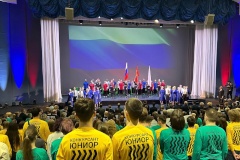 Московский район принял участие в церемонии закрытия Регионального чемпионата профессионального мастерства «Профессионалы».