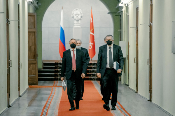 Санкт‑Петербург и Ленинградская область объединяют усилия в выполнении поручений Президента по развитию Санкт‑Петербургского транспортного узла