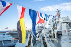 В День Военно-Морского Флота России прошла торжественная церемония поднятия Андреевского флага