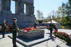 В Приморском районе состоялась торжественно-траурная церемония возложения венков и цветов, посвященная 78-й годовщине Победы в Великой Отечественной войне