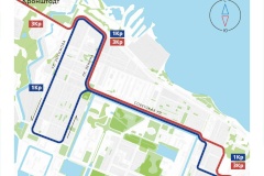 Движение транспорта в период Международного военно-морского салона