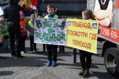 С пешеходами провели профилактические беседы