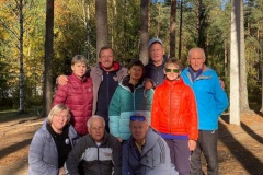 Пенсионеры Петродворцового района - победители городских туристских соревнований