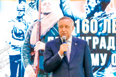 Александр Беглов: Петербург поздравляет  Ленинградский военный округ со 160-летием образования