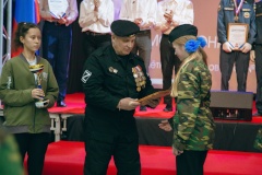 Молодёжь приняла участие в конкурсе почетных караулов