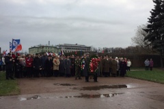 На Марсовом поле отметили юбилей вечного огня