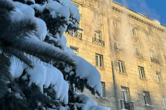 Заместитель главы администрации проинспектировала ход работ по очистке кровли на январских праздниках