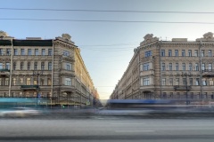 По программе КГИОП начинается реставрация двух домов на углу Невского проспекта и Пушкинской улицы