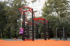 В Красногвардейском районе завершили обновление спортивных площадок