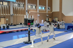 Более 120 сильнейших спортсменов борются за победу на международных соревнованиях по фехтованию «Рапира Санкт‑Петербурга»