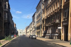 Движение транспорта на Моховой улице восстановлено