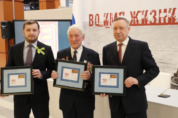 В парке «Россия – моя история» состоялось гашение почтовой марки в честь 75-летия полного освобождения Ленинграда от фашистской блокады. 25.01.2019