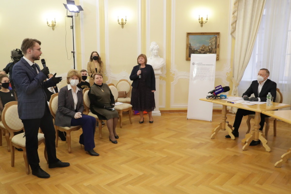 Встреча со студентами Российского государственного педагогического университета им. А.И.Герцена