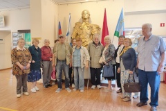 В КЦСОН Пушкинского района состоялось мероприятие, посвященное Дню Государственного флага РФ