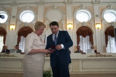 Заместитель главы администрации Кировского района Ирина Бойцова удостоена награды «Патриот России»