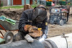 Специалисты АО «Теплосеть Санкт‑Петербурга» завершили ремонт трубопровода на пяти адресах в Красногвардейском районе