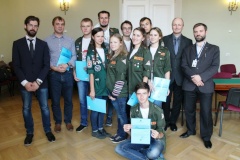 Студенческому археологическому отряду СПб ГАСУ вручены благодарственные письма КГИОП за работы в Крыму