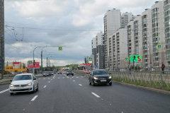 На улице Коллонтай завершены основные работы по ремонту дороги в рамках национального проекта