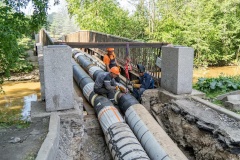 Более 7 000 метров теплосетей заменено в ходе реконструкции в квартале 12 СУН