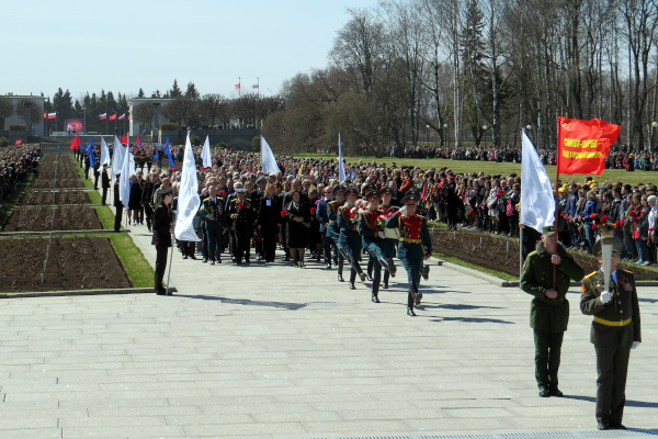15 тысяч школьников Петербурга увидели единение городов-героев