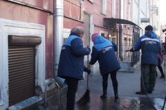 Весенняя уборка в Адмиралтейском районе